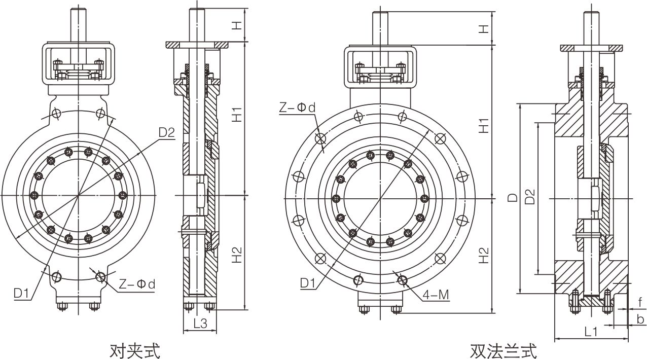 零泄漏蝶阀（fá）(图1)