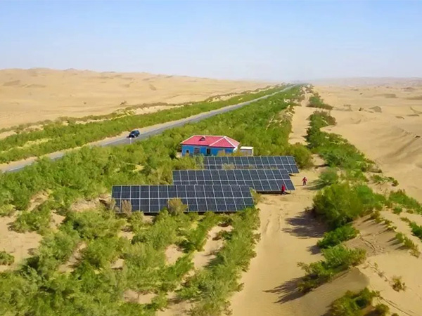 The green "light" scenery of Tarim oilfield is infinitely good(圖1) The green "light" scenery of Tarim oilfield is infinitely good(圖(tú)1)